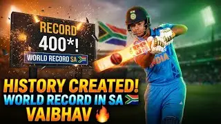 World Records Innings Vaibhav Suryavanshi🔥😱subscribe for more content👇#cricket #vaibhav suryavanshi