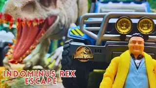 🦖 T-REX vs Indominus Rex | Jurassic World Fan Film 🔥 Dinosaurs Rampage the City in Epic Showdown