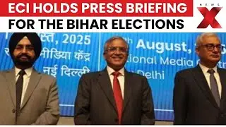 ECI Holds Press Briefing Ahead of Bihar Assembly Elections, Preps Voting Guidelines