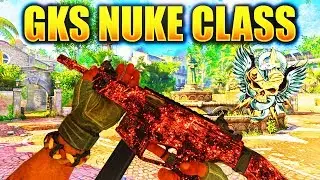 the NEW OVERPOWERED GKS NUCLEAR CLASS SETUP (BEST GKS CLASS SETUP in COD BO4 after UPDATE 1.12)