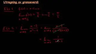 Utregning av grenseverdi