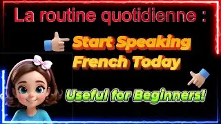 30 useful daily routine French speaking practice#start french today#simple tricks to learn easily