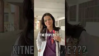 KITNE DROP LIYE???#neet#neetaspirant #neetexam #mbbs #aiims #viralshort #shortsfeed#fyp#futuredoctor