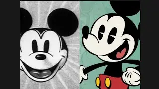 Evolution of Mickey Mouse