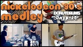 Nickelodeon 90's Rock Medley by DonutDrums & SwigglesRP