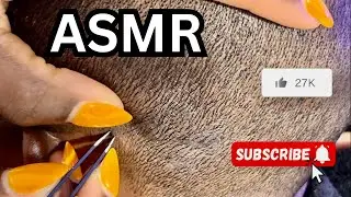 ASMR Ingrown Hair Plucking  #notalking