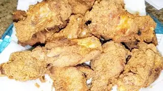 Double Crunch Spicy Wings: My Secret Egg Coating for Max Crisp #friedchicken #spicychicken #recipe