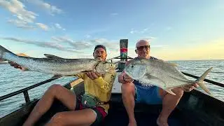 Great day fishing on the Ocean, outside Khao Lak - Bringing friends from UK and France