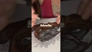 dog (pug) #asmrvideo #art #coloringbook #relaxing #calming #drawing #pug #dog