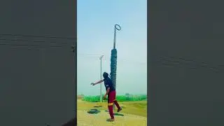 Tyre Pole Street Challenge #shorts #desi