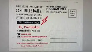 How to successfully Make Money by Mailing Postcards