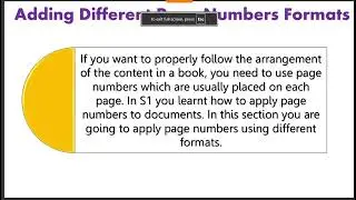 WORD PROCESSING II LESSON 3