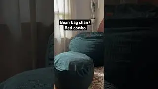 Cordaroy&rsquo;s bean bag chair converts into a bed