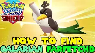 How to find GALARIAN FARFETCH'D in Pokemon Sword & Shield - Galarian Farfetch'd Location