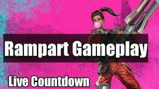 Apex Legends Season 6 Boosted Live Countdown | Rampart Gameplay | Volt SMG Gameplay| New Battle Pass