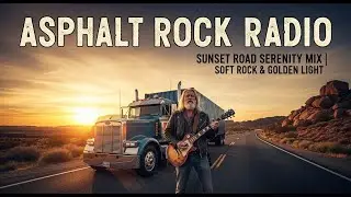 ASPHALT ROCK RADIO &ndash; SUNSET ROAD SERENITY MIX | SOFT ROCK & GOLDEN LIGHT | #SunsetSerenity