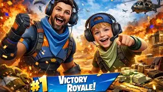 👉 Vater & Sohn&hearts;️ | Zwei Perspektiven &ndash; EIN Victory Royale! (Fortnite BR)👑✌️🤙