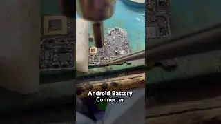 Oppo Samsung Vivo Realme Android phone Battery Connecter Changewithout microscope #mobilerepairing