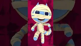 Boo! Volt Miniforce but Mummy Halloween Toy #halloween #art #cartoon