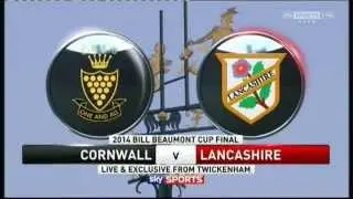Cornwall arrive at Twickenham 2014