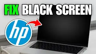 How To Fix HP Laptop Black Screen But Turning On