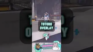 ETSY IN BIO 🩵 Cute Totoro Overwatch Overlay! #overwatchoverlay #twitch #twitchoverlay #overwatch