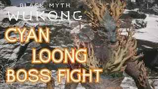 Cyan Loong Boss Fight (No Sound) - Black Myth: Wukong