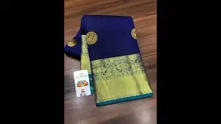 BRIDAL SPECIAL A PURE KANCHI HANDLOOM PATTU SILK SAREE AT  6250/-