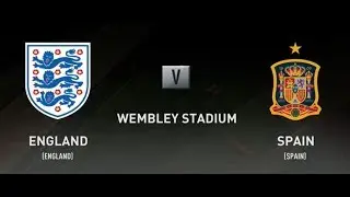 FIFA 18 ENGLAND VS SPAIN XBOX ONE PS4 FULL MATCH GAMEPLAY
