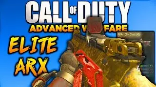 Advanced Warfare - ELITE ARX 160 STEELBITE! LIVE w/ Quadmft (COD AW ELITE GUNS)