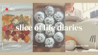Daily Slice of Life | Vlog Ep. 4: hobbies, baking, cosplay, quality time w/ family 💛&deg;❀.ೃ࿔☁️