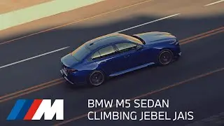 BMW M5 - Climbing Jebel Jais