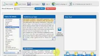 Quick Article Pro Article Writing Marketing Software Review - FREE IM Software