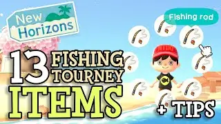 РУКОВОДСТВО ПО РЫБОЛОВНОМУ ТУРНИРУ: Animal Crossing New Horizons (ВСЕ 13 ПРИЗОВ + СОВЕТЫ И ПОДСКА...