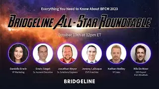 Everything You Need to Know About BFCM 2023: Bridgeline All-Stars Roundtable Webinar