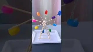 Amazing DIY Water Wheel Science Project | Easy STEM Craft | Recycle Plastic Bottle Caps #diy #craft