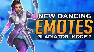 Overwatch: NEW DANCE EMOTES & Gladiator Game Mode!?