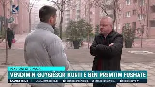 Pensioni dhe paga - Vendimin gjyq&euml;sor Kurti e b&euml;n premtim fushate