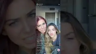 Olivia and Megan-LIVE in TikTok (part 1) 30/03/2020