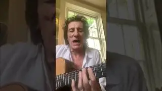 Released 48 years ago - Ron Wood plays some songs from his album Now Look #shorts #ronwood
