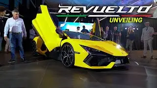 Lamborghini Montreal Grand Opening x REVUELTO unveiling!