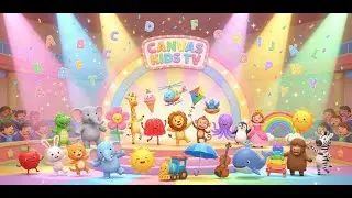 ABC Song in Canvas Land | Fun Alphabet Song for Kids & Toddlers | Canvas Kids TV