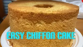 CHIFFON CAKE NO CREAM OF TARTAR RECIPE(CLASSIC VERSION)