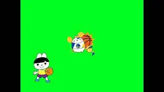 green screen for a shape ball , basketball , golf and ball a football chroma 2022