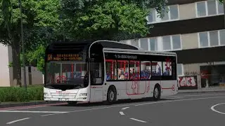 [OMSI 2] Aachen | ASEAG MAN A37 Hybrid EEV | Grabenring Shuttle A