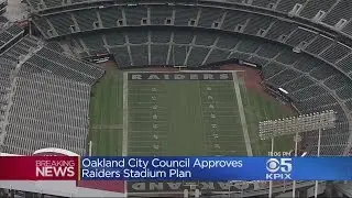 Oakland City Council Votes In Favor Of Oakland Raiders Stadium Plan