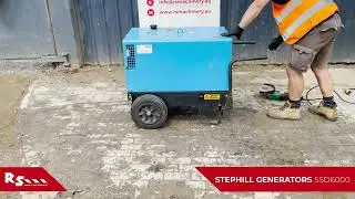 STEPHILL GENERATORS - 6 kVA DIESEL GENERATOR - RS MACHINERY HIRE AND SALE