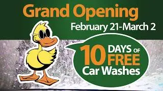 Phoenix Quick Quack Car Wash is Now Open with 10 Days of FREE Car Washes!
