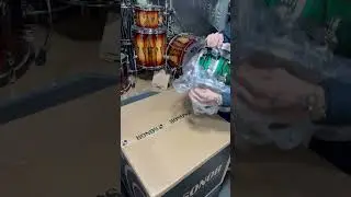 Sonor SQ2 Medium Birch Green Fade Over African Marble
