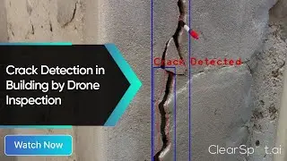crack detection in building by drone inspection #drone #djimavic2pro #djiglobal #dronepilot #drones